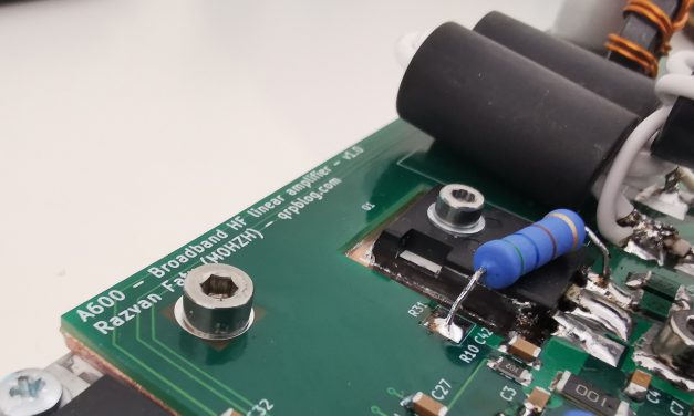 A 600W broadband HF amplifier using affordable LDMOS devices
