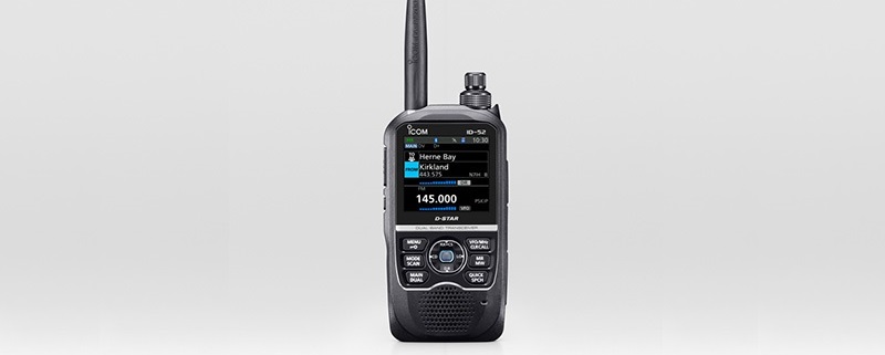 Icom ID-52 VHF/UHF D-Star Handheld Announced